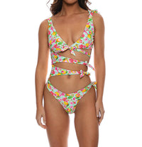 Luli Fama - Knot Bow Tie Side One Piece Swimsuit