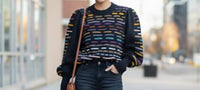 Kathie K - Long Sleeve Knit Sweater