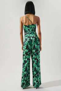 Sugarlips - Bonnita one shoulder le disko satin jumpsuit