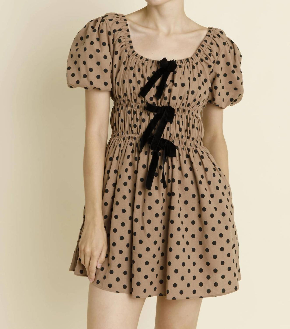 Aureum - Marley Polka Dot Mini Dress