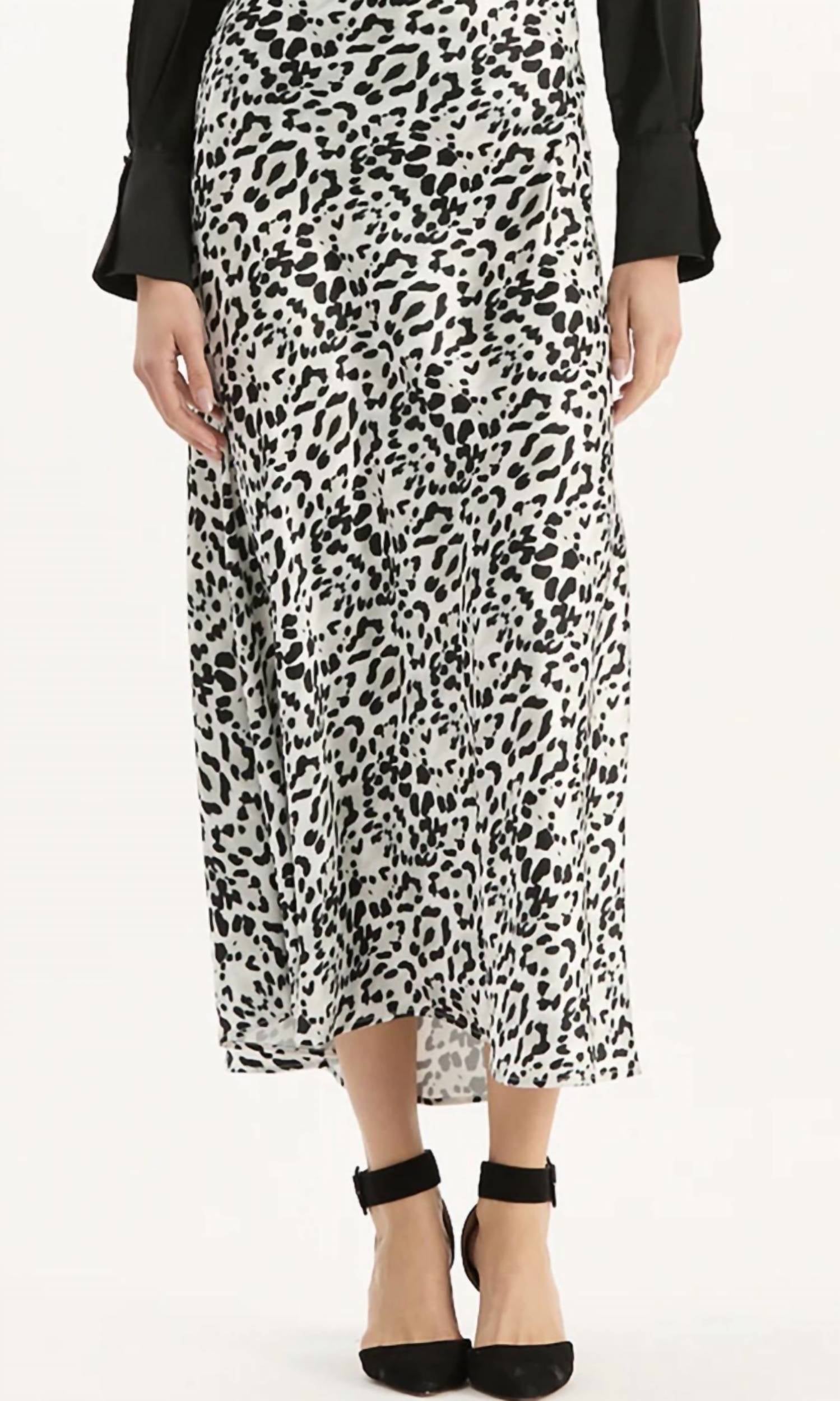Tyler Boe Edie Skirt in multi black white - women's skirt