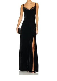 L'Agence - Long Lace Gown