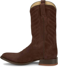 Tony Lama - Men's Amado 12" Suede Leather Western Boots