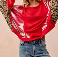 Bibi - Oversized Long Sleeve Top