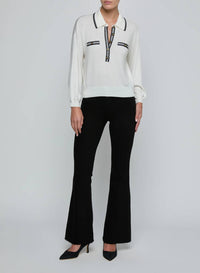 L'Agence - Malaki Cropped Sweater