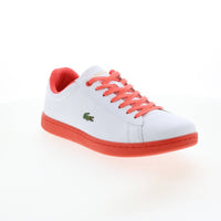 LACOSTE Women's Hydez Athletic Tennis Sneakers in white pink - women's sneaker