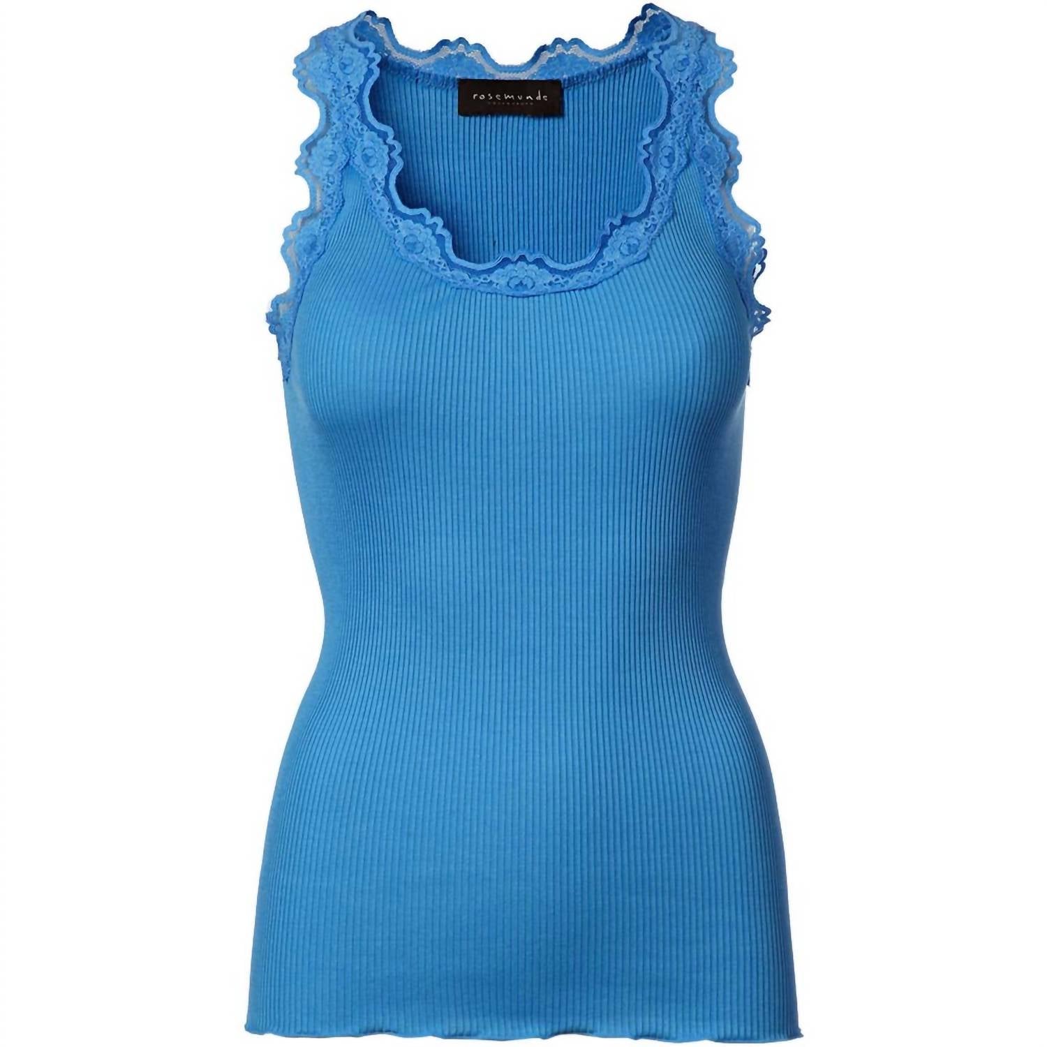 Rosemunde - Vintage Lace Silk Top