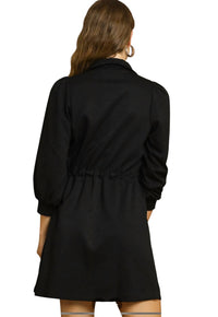 Umgee - Luxknit Zip-up Dress