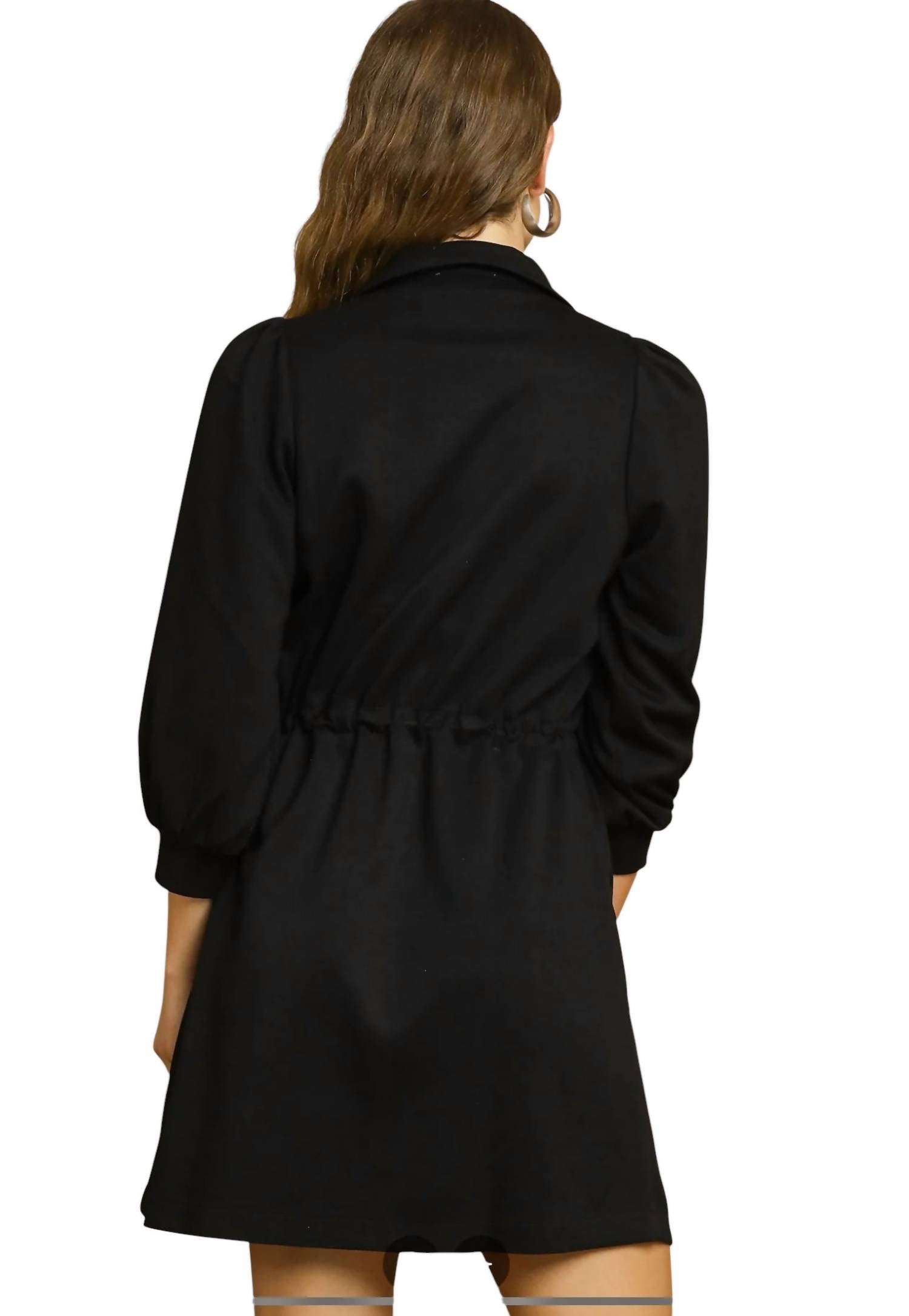 Umgee - Luxknit Zip-up Dress
