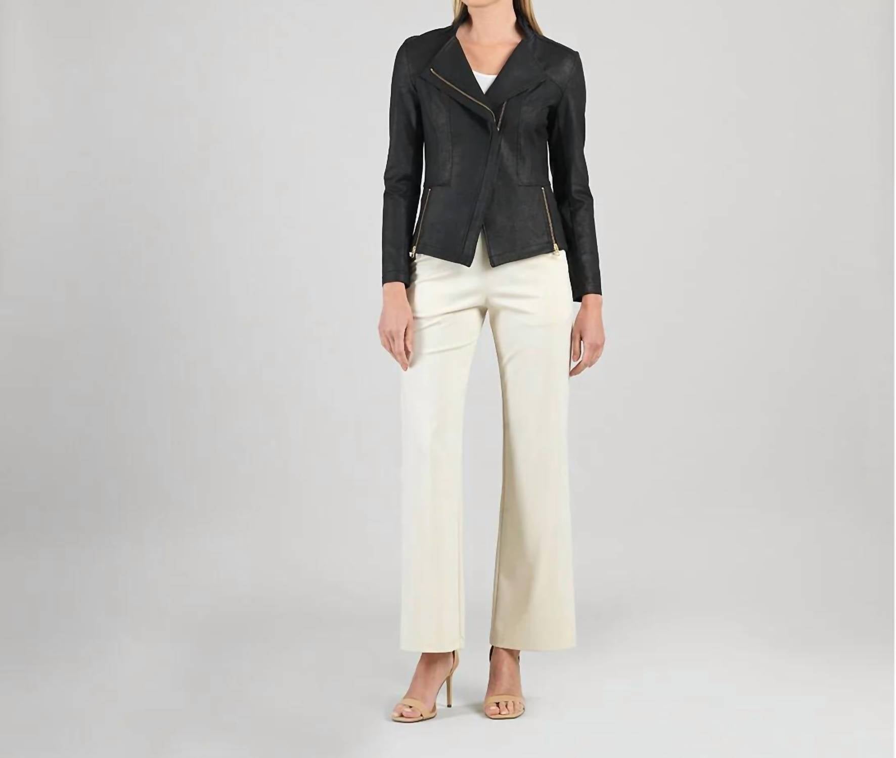 Clara Sun Woo - Liquid Leather Signature Jacket
