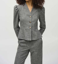 Joseph Ribkoff - Tweed Fitted Jacket
