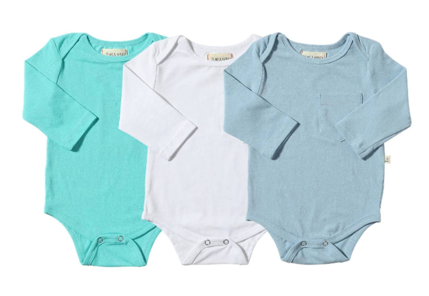 Me & Henry - Boy's Tellico Triple Pack Onesies