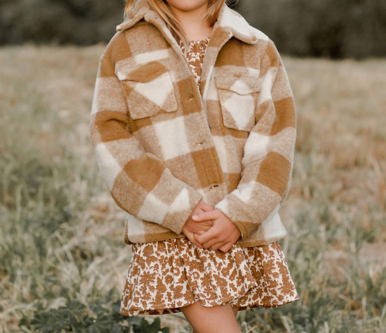 Rylee + Cru - Kid's Shearling Chore Coat