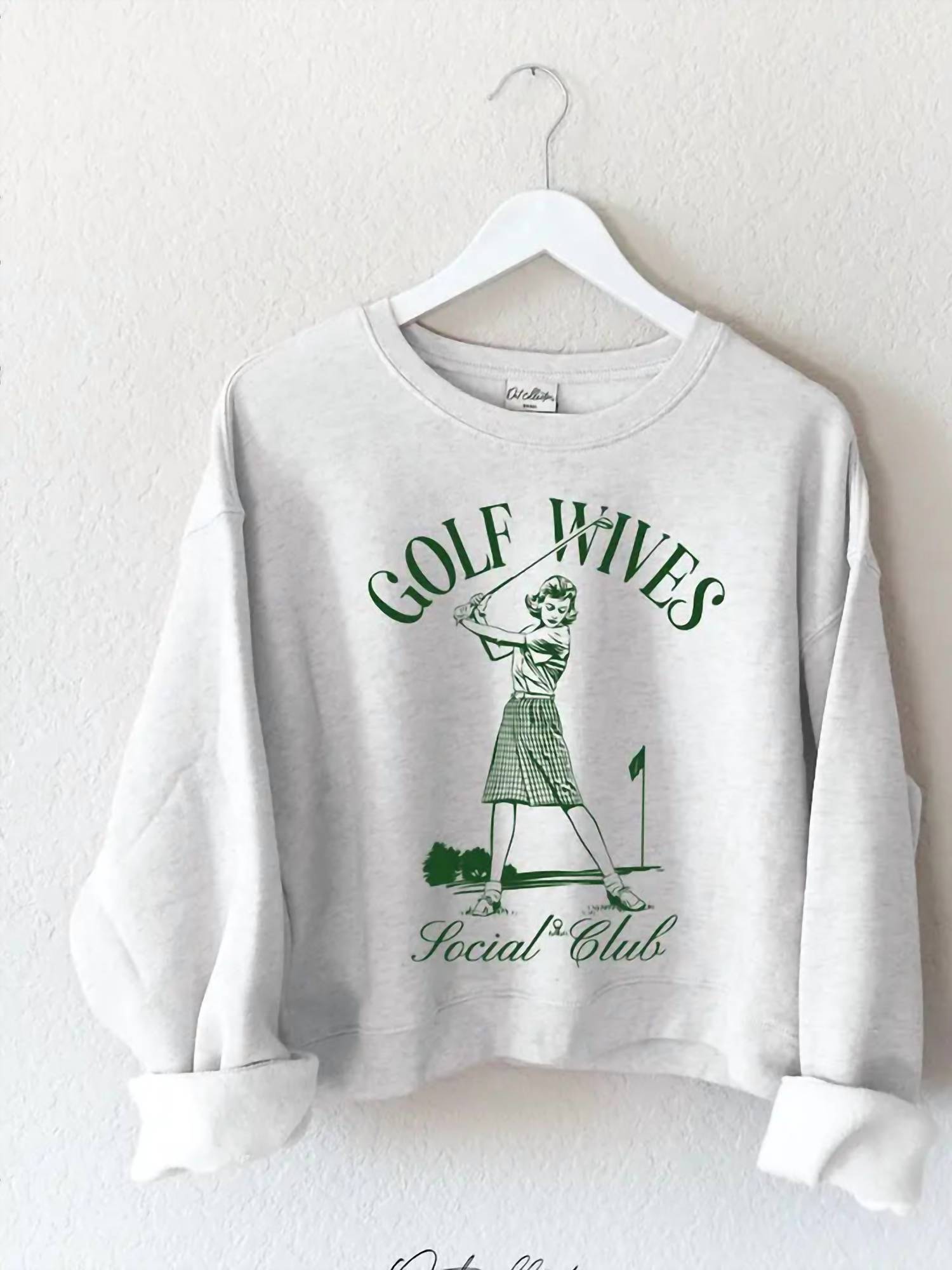 Oat Collective - Women's Golf Wives Social Club Mid Sweatshirt