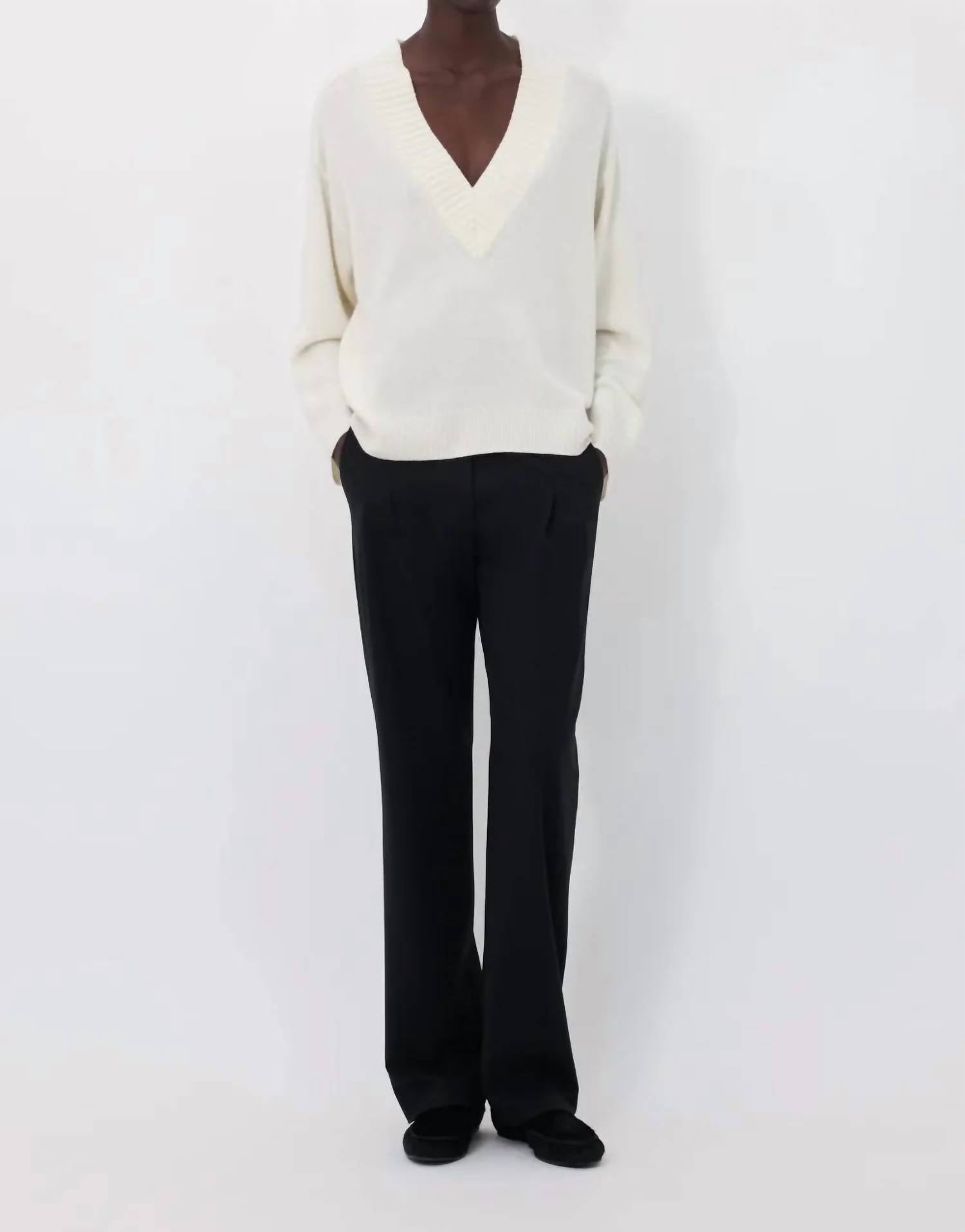 Loulou De Saison - V Neck Cashmere Sweater