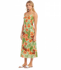 Karen Kane - Pallie Bias Cut Midi Dress