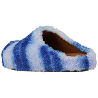 MARNI Men's Fussbett Sabot Sponge Clog in blue - men's sandal - view 6