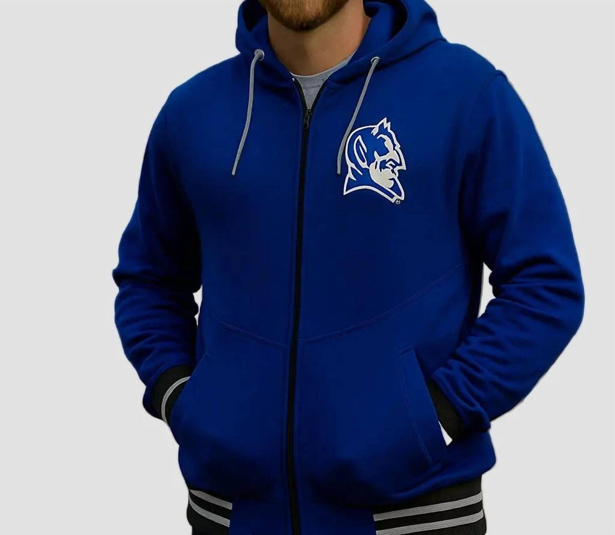 Turnovers Inc - Duke Devils Zip Up Sweatshirt