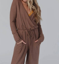 Three Bird Nest - As It Was Cross Front Jumpsuit