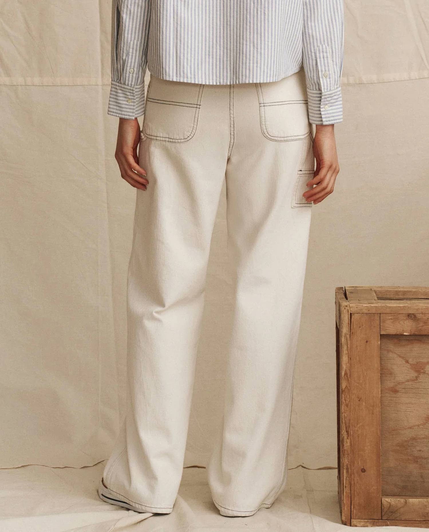 The Great. - Mill Slouchy Mid-rise Jean
