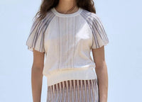 Sita Murt - Striped Flared Sleeve Sweater