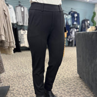 Multiples - Relaxed Leg Ankle Pant - Plus