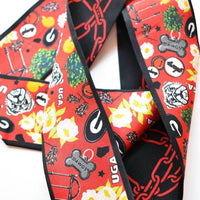 Saturday Silks - Georgia Bulldogs Twilly Scarf