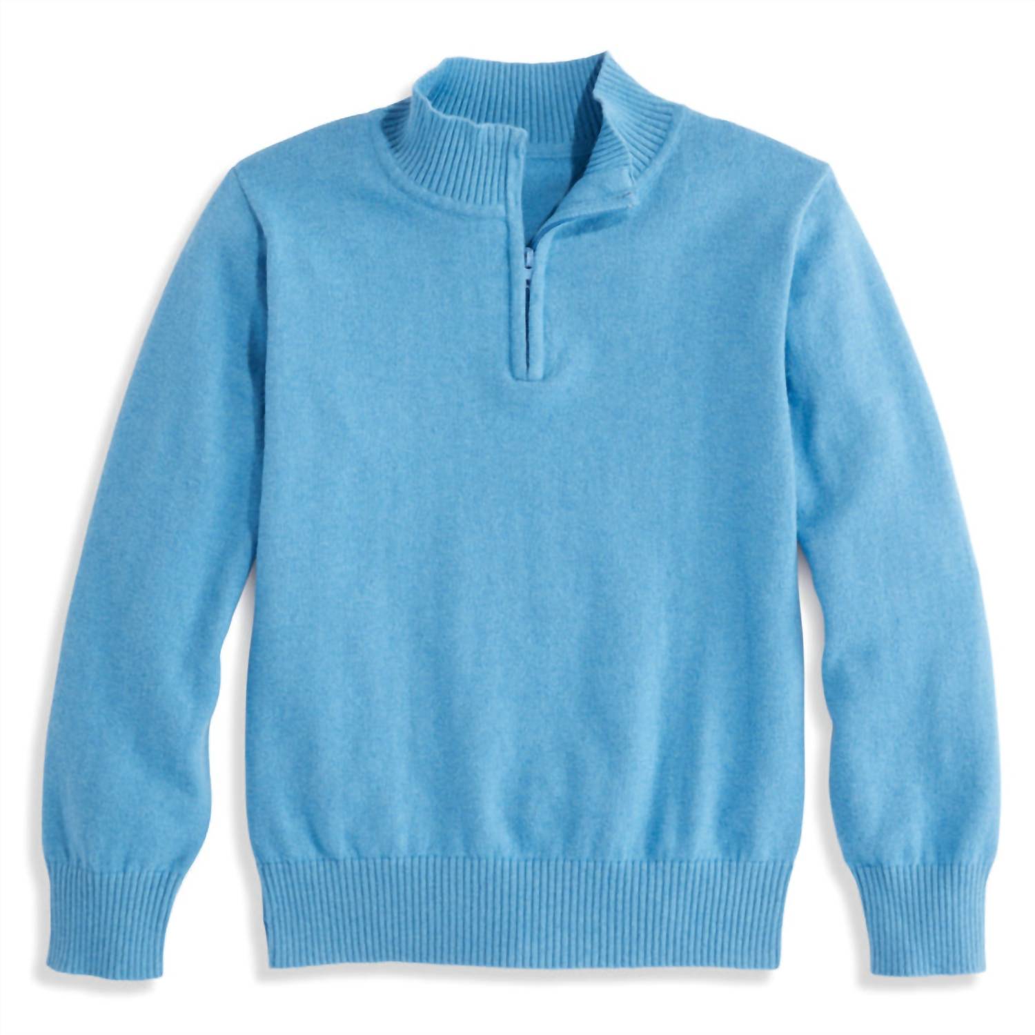 Bella Bliss - Boys Cashmere Blend Half Zip Pullover