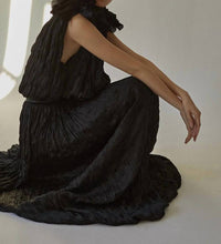 Heirlome - Emma Pleated Satin Maxi Skirt