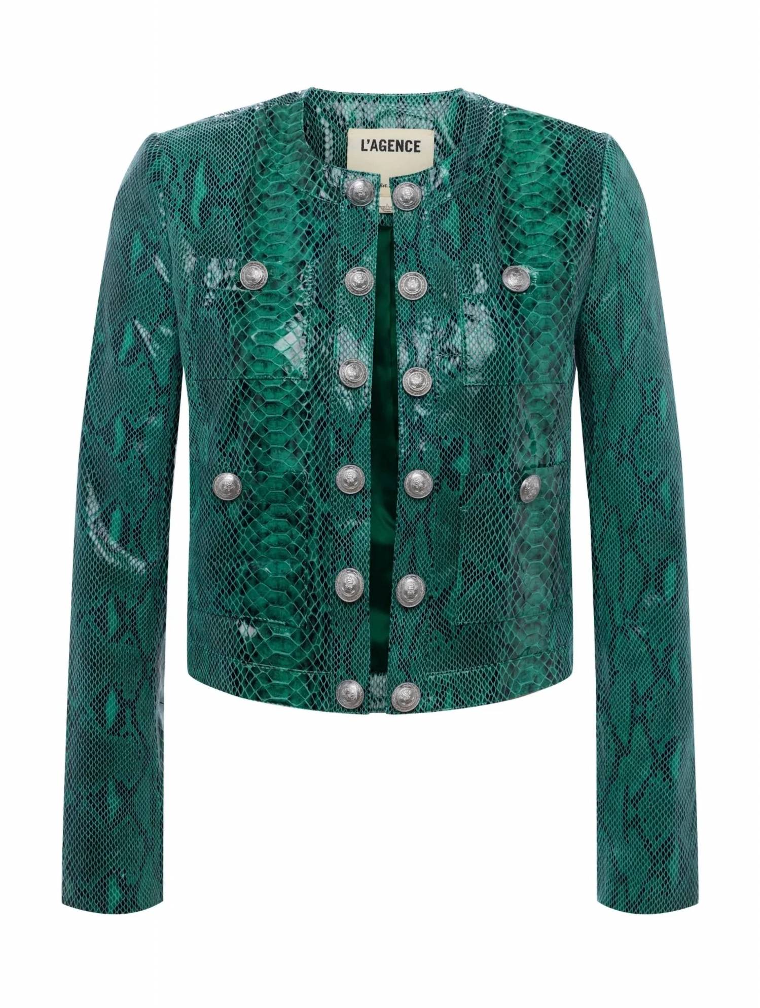 L'Agence - Jayde Collarless Jacket