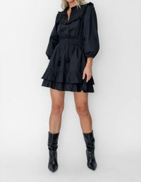 West Of Corrine Mini Dress in black 1 - women's dress