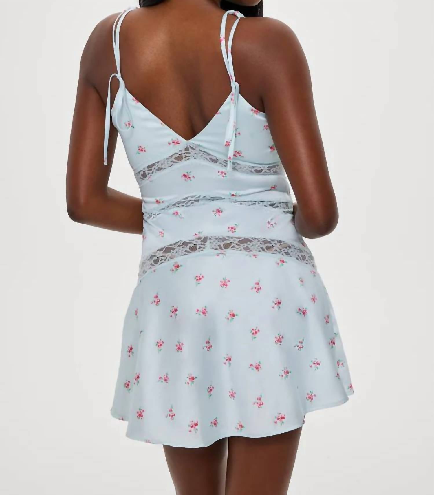 Frankies Bikinis - st sedona satin mini dress