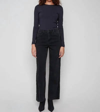 Charlie B - Braided Side Seam Jeans
