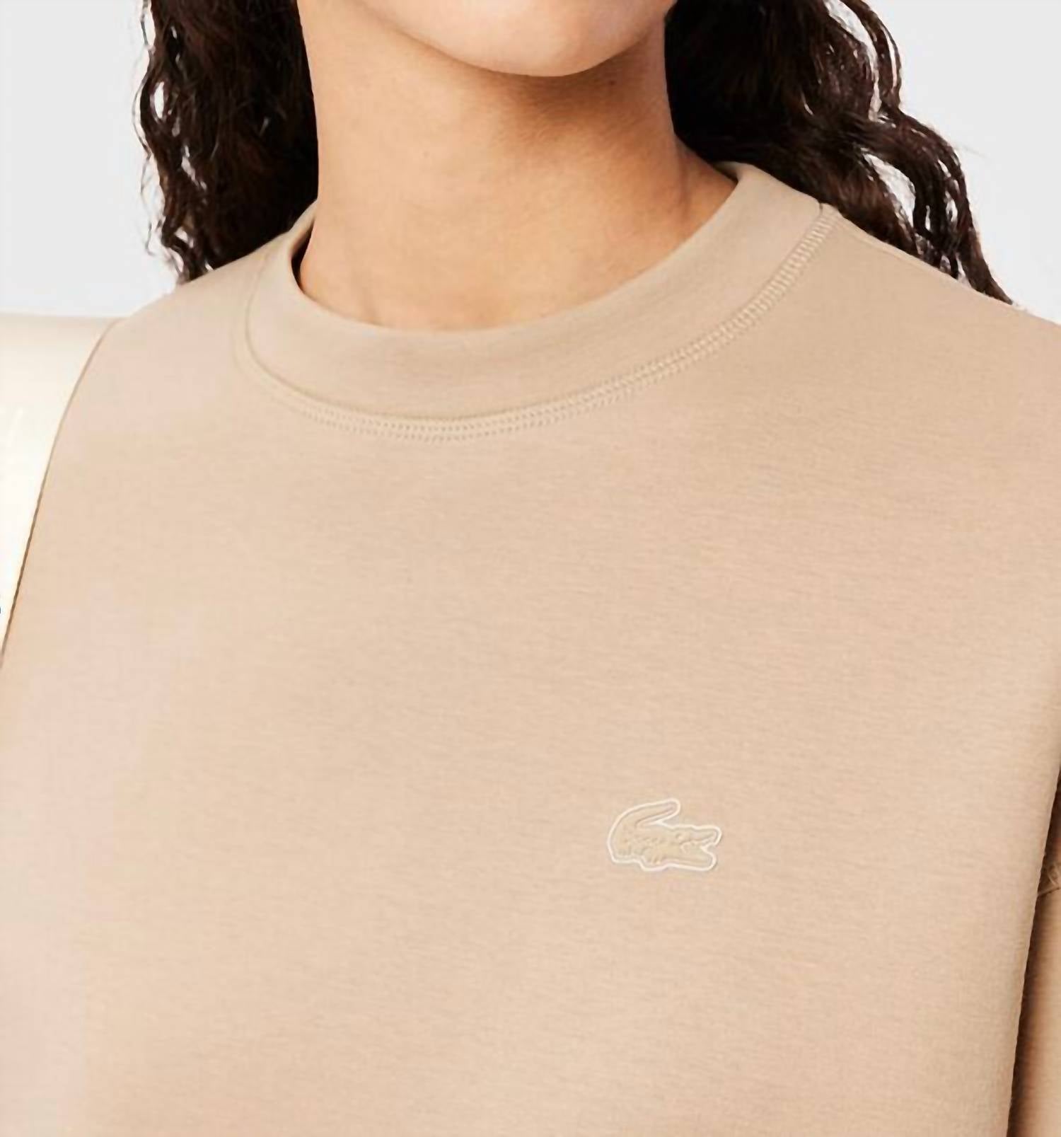 Lacoste - Oversized Cotton Sweatshirt