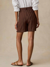 Faherty - Sun Striped Pleated Short