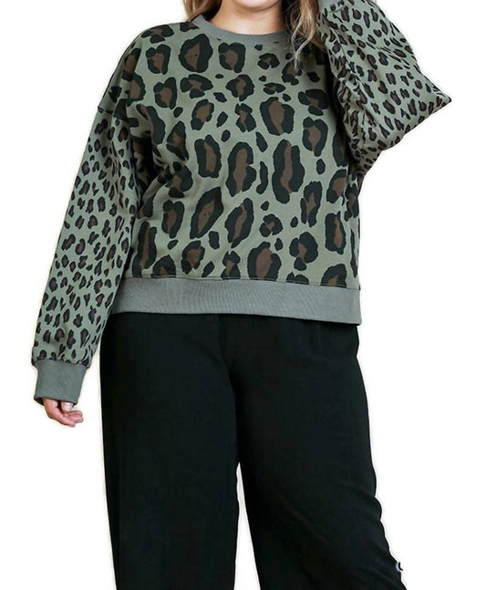 Umgee - Wild Leopard Sweater