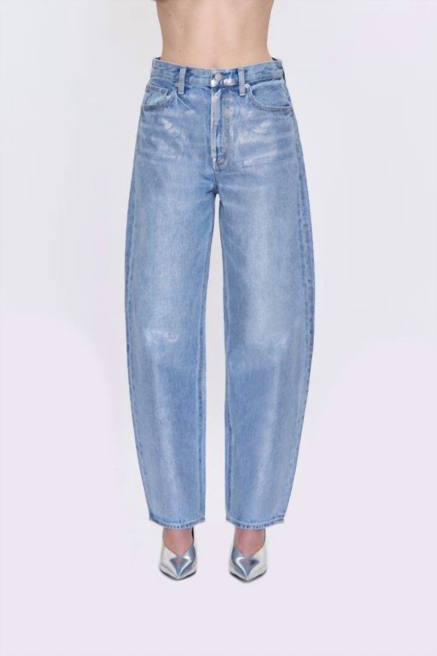 Pistola - Wes High Rise Barrel Jean