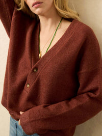 Faherty - Jackson V Neck Popover Sweater
