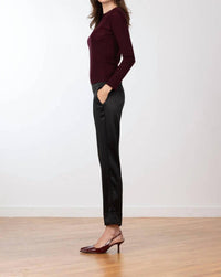 Avenue Montaigne - Women's Satin Ben Pants