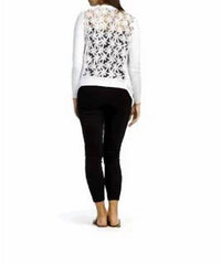 Papillon - Skylar Sheer Floral Long Sleeve Cardigan