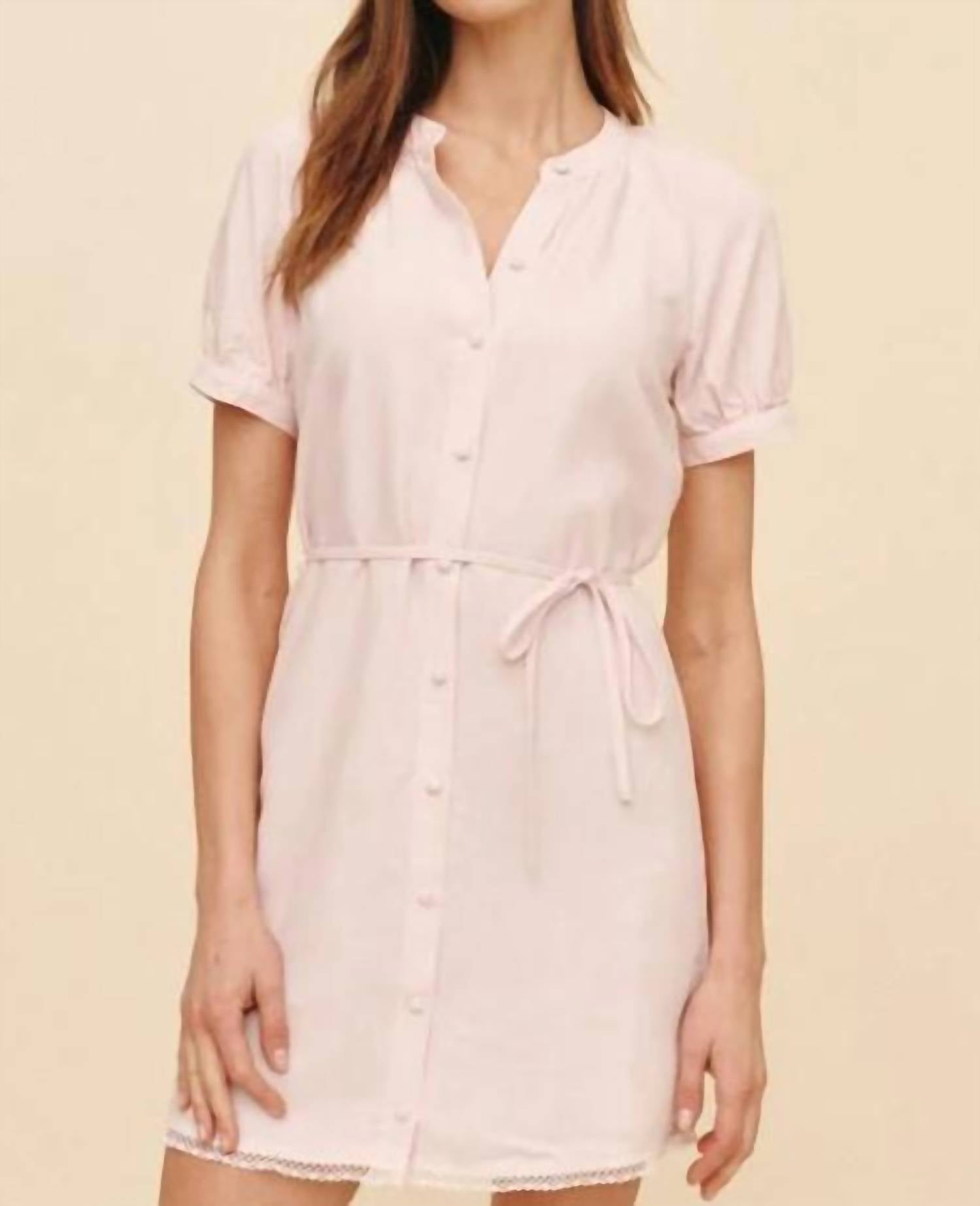 Bella Dahl - Short Sleeve Linen Dress