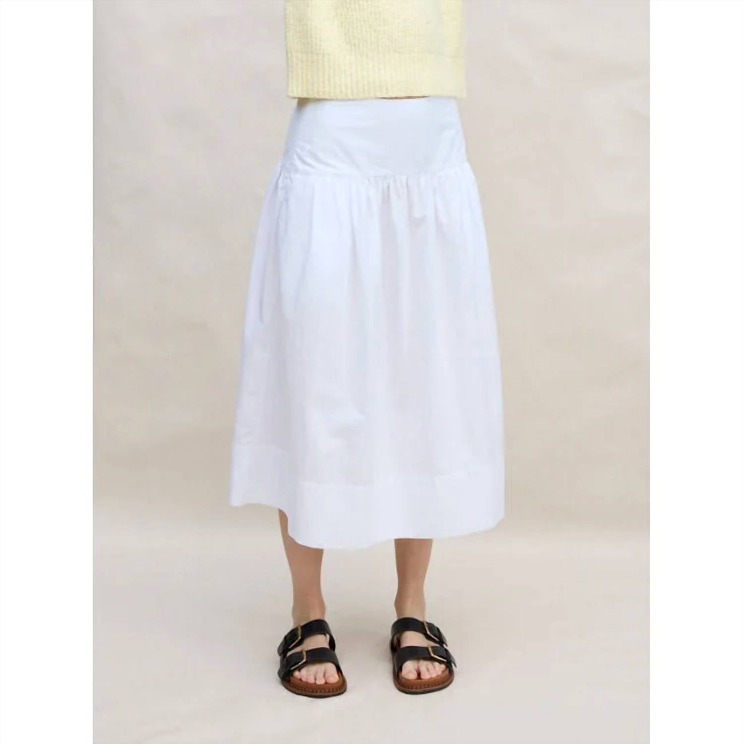 Margaret O'Leary - Venice Poplin Midi Skirt
