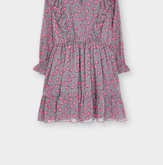 Mayoral - Girls Heart Print Dress