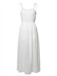 CIAO LUCIA Petra Embroidered Cotton Dress in white - women's dress - view 4