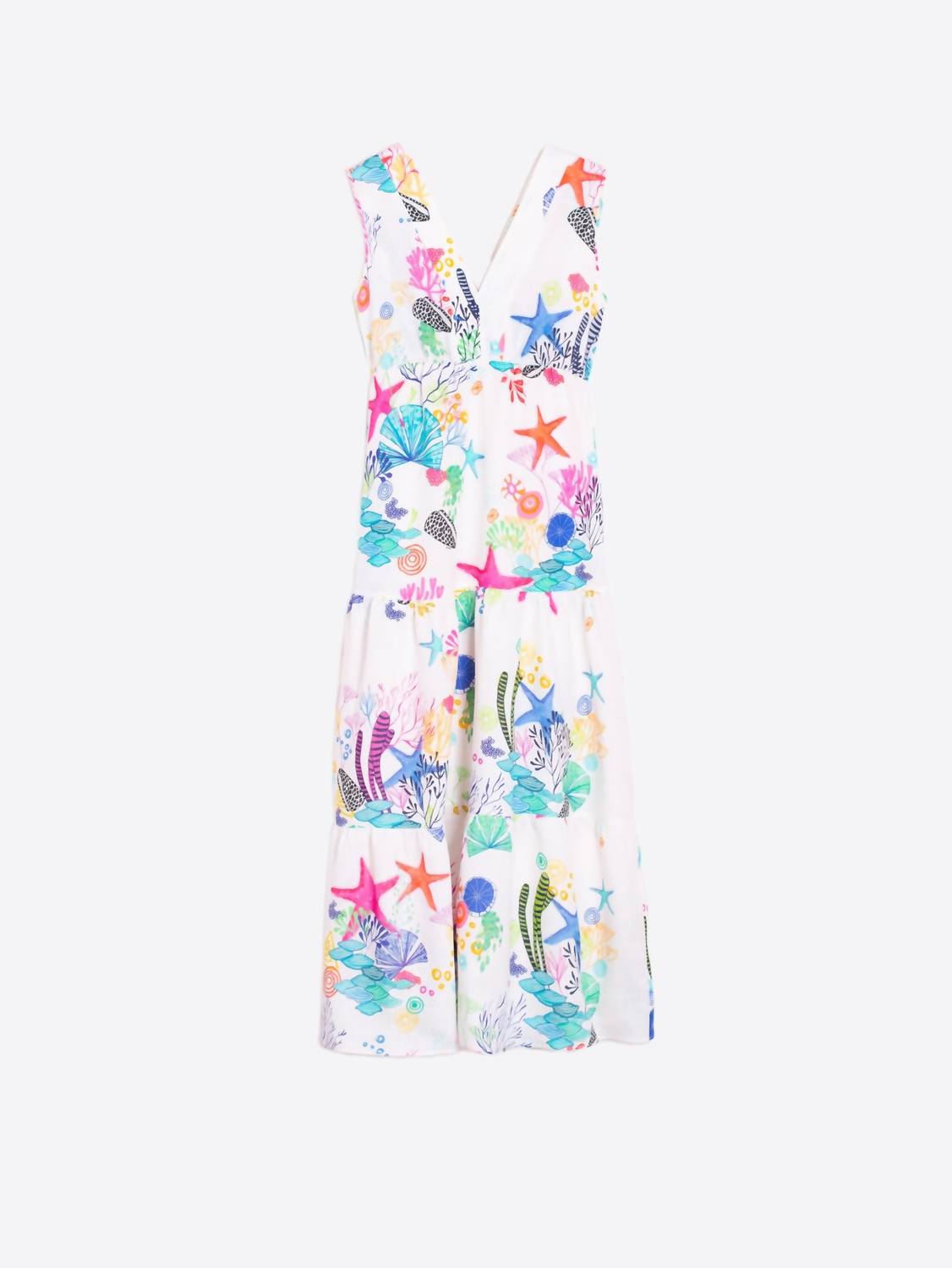 Vilagallo - Gadea Linen Maxi Dress