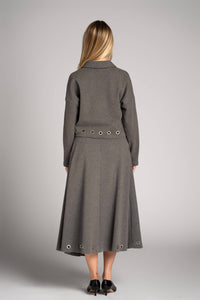 Beatrice .B - Grommet Midi Skirt