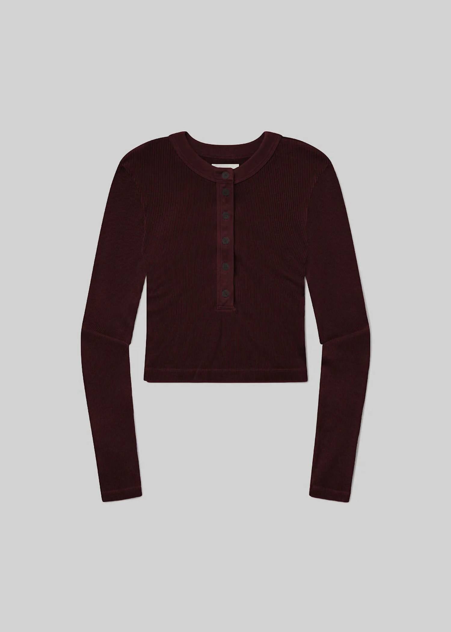 Citizens Of Humanity - Varra Henley Long Sleeve Top