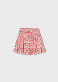 Mayoral - Girl's Knit Halter Top With Print Skirt Set