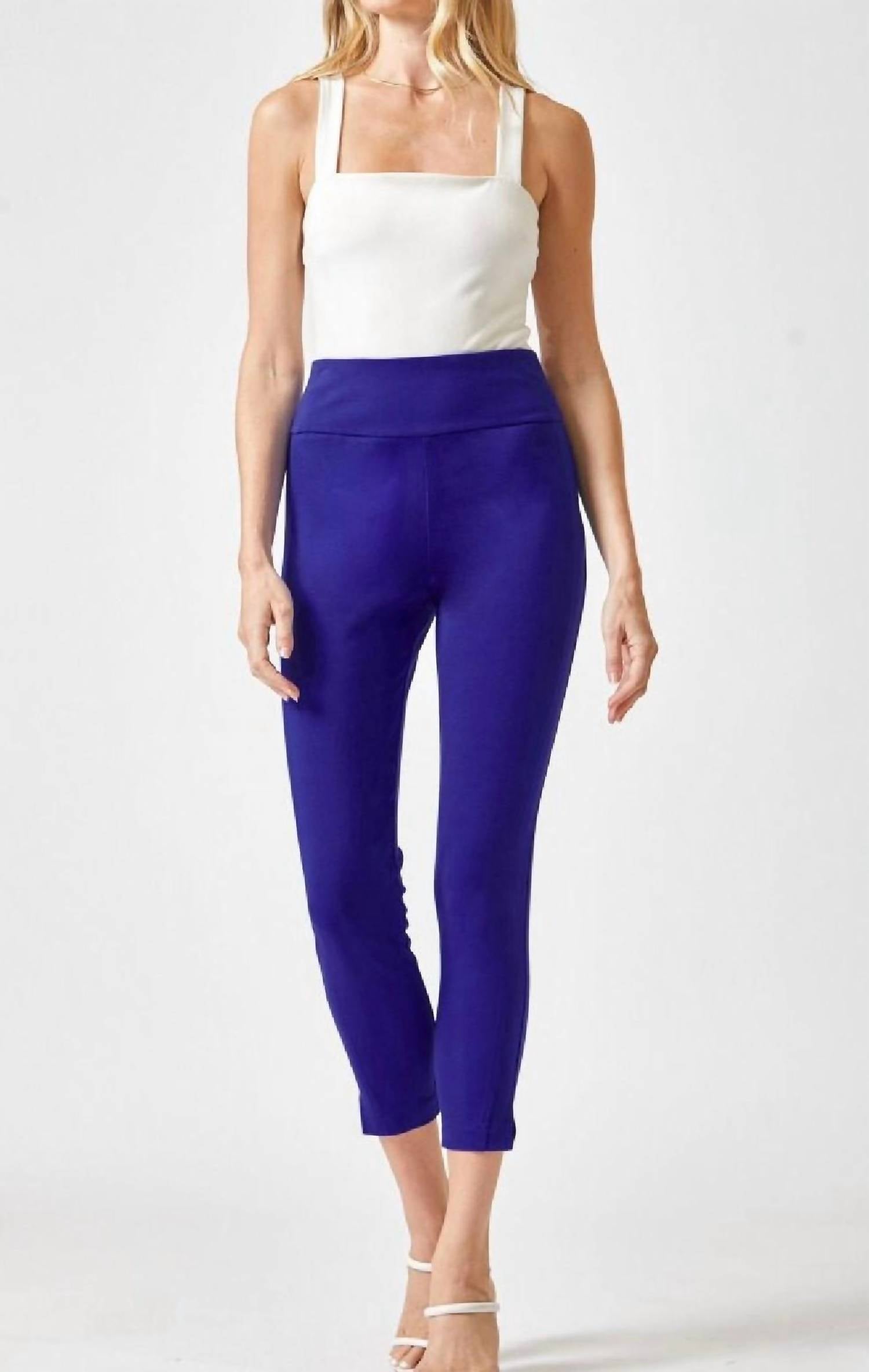 Dear Scarlett - Magic High Waisted Skinny Capri Pants