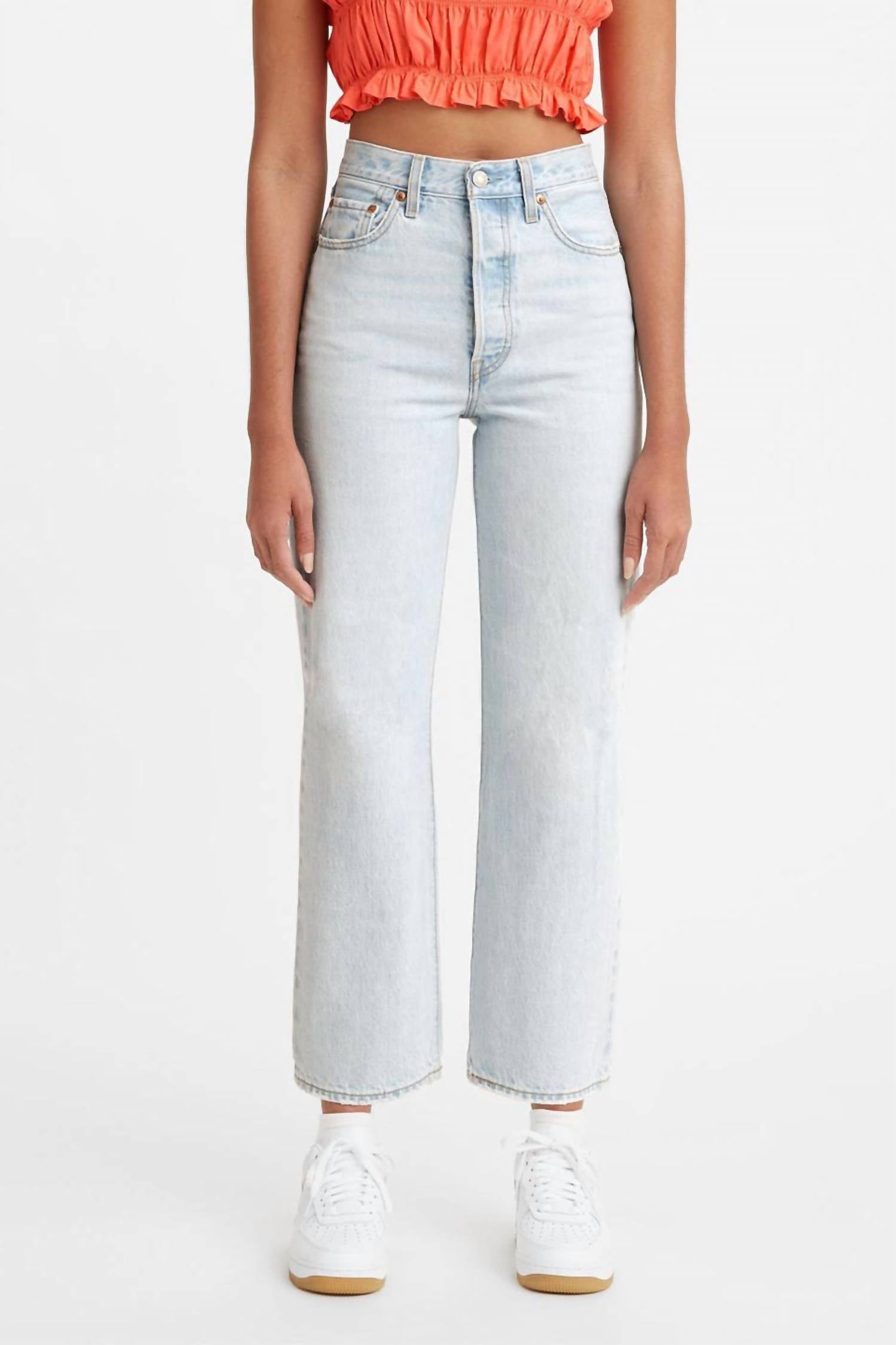 Levi'S - Ribcage Straight Ankle Jeans
